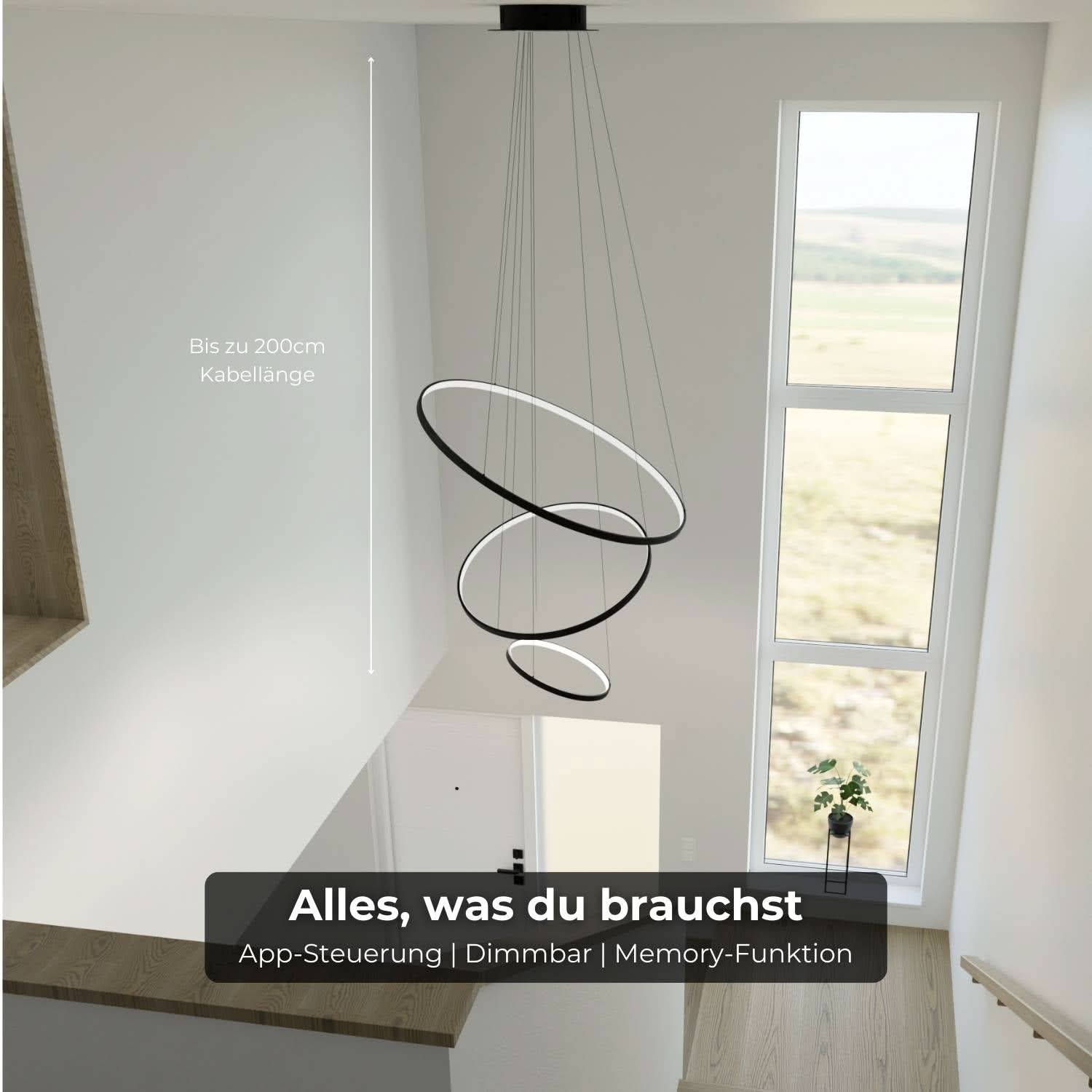 Omeva Designer Ring Pendelleuchte
